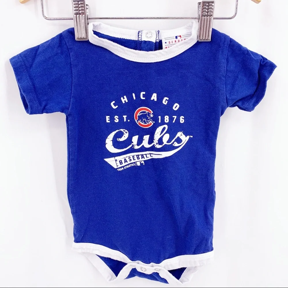Chicago Cubs blue bodysuit one piece‎ 12 months